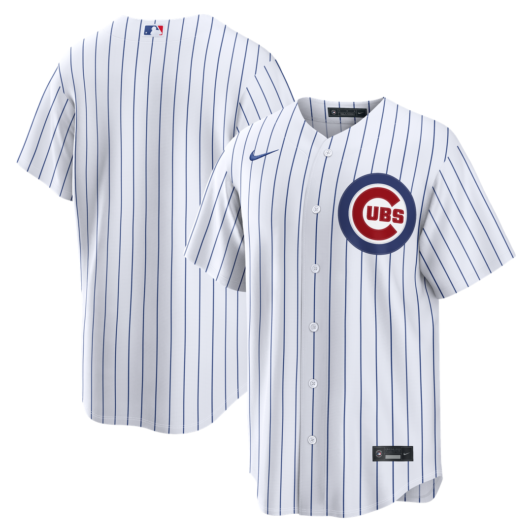 Chicago Cubs Nike White Replica MLB baseball jersey
