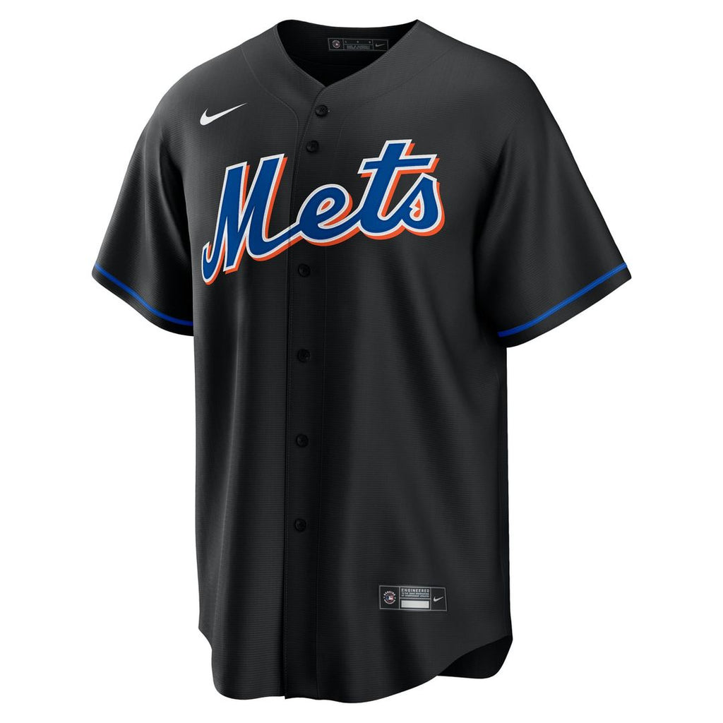 New York Mets Nike Replica Jersey Black