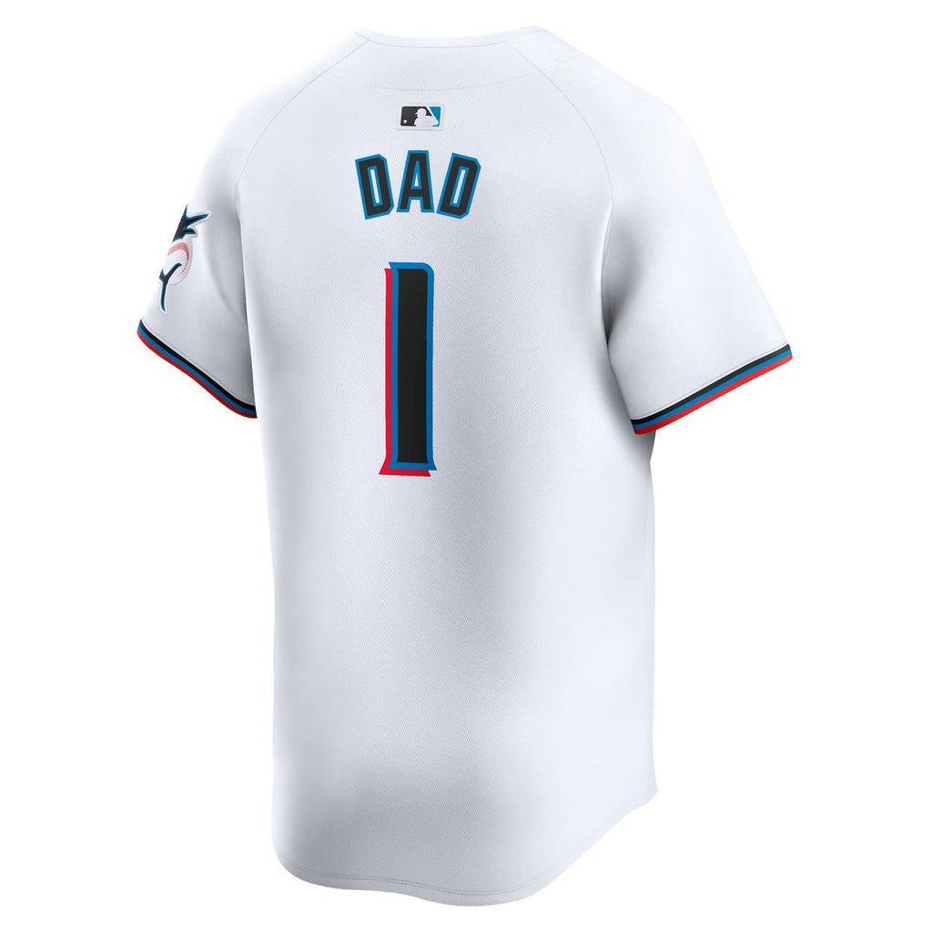 Miami Marlins Nike Authentic Jersey White