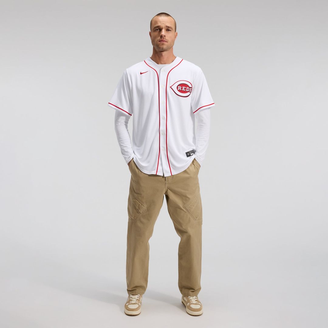 Cincinnati Reds Nike Replica Jersey White