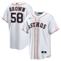 Houston Astros Nike White Replica MLB baseball jersey