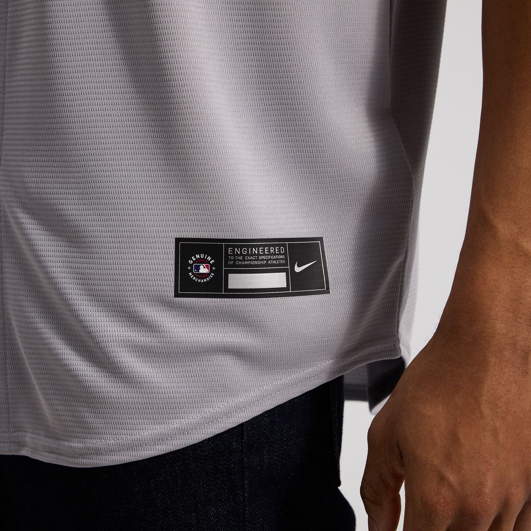 New York Yankees Nike Replica Jersey Gray