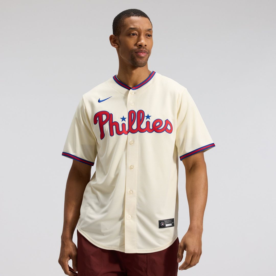 Philadelphia Phillies Nike Replica Jersey Cream