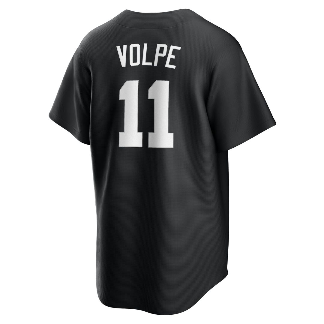 New York Yankees Nike Replica Jersey Black