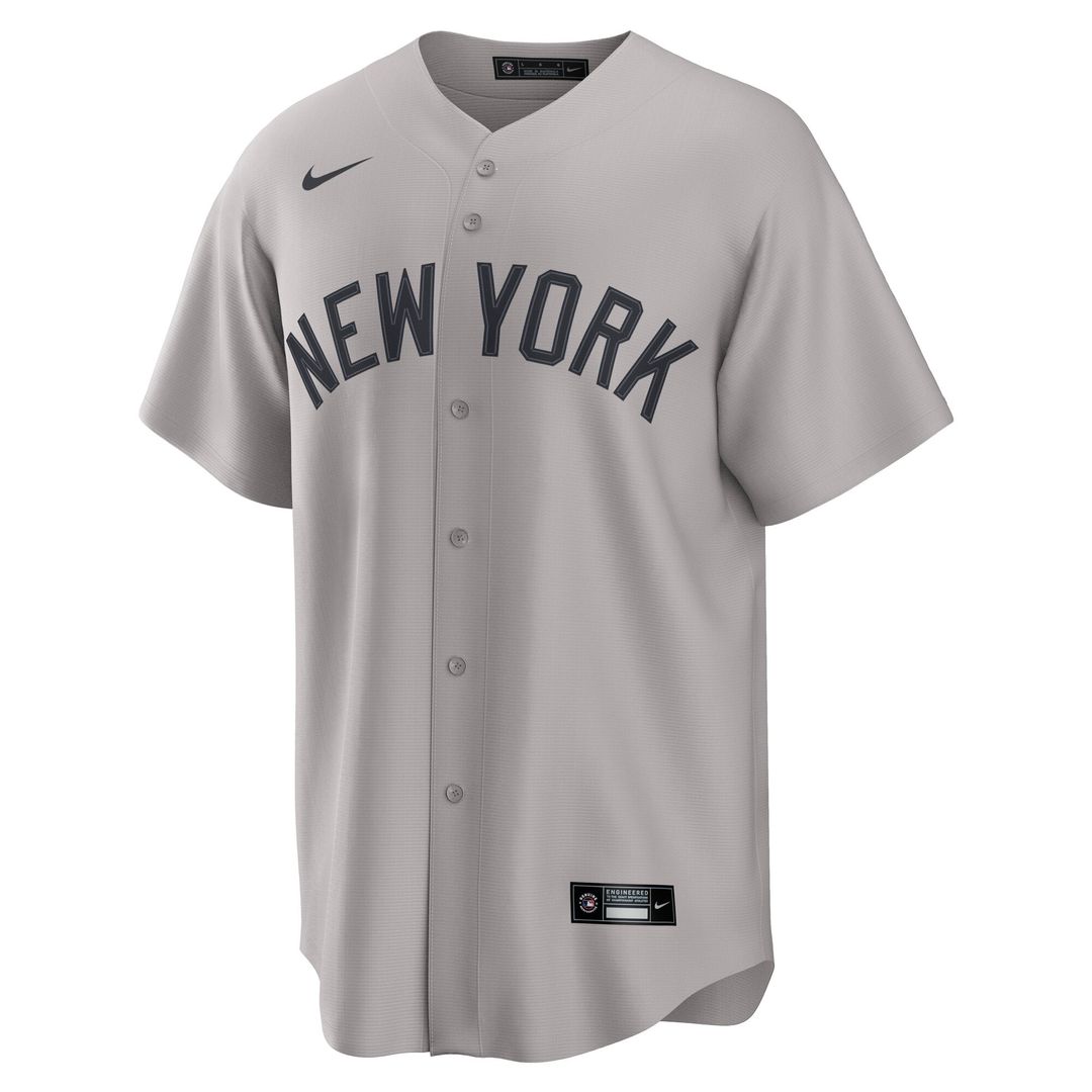 New York Yankees Nike Replica Jersey Gray