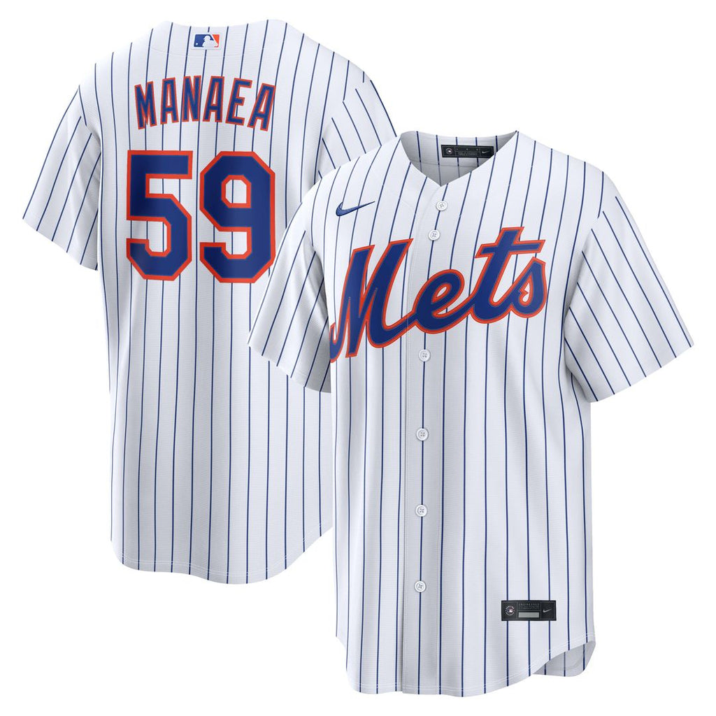 New York Mets Nike White Replica MLB baseball jersey