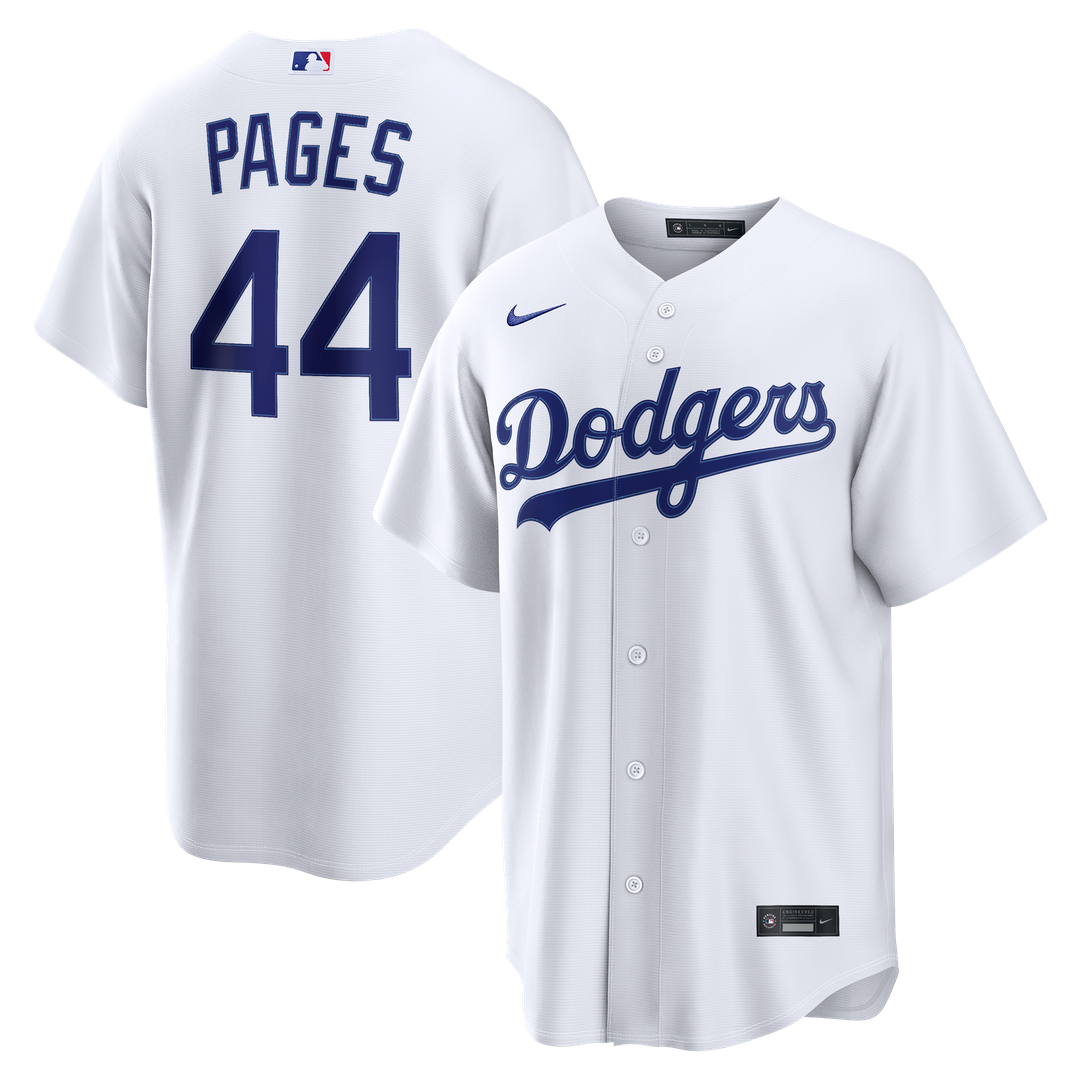 Los Angeles Dodgers Nike White Replica MLB baseball jersey
