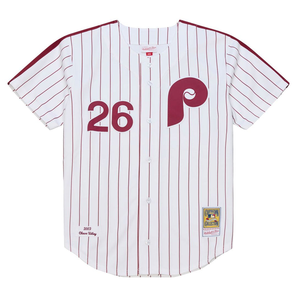 Philadelphia Phillies Mitchell & Ness Authentic Jersey White