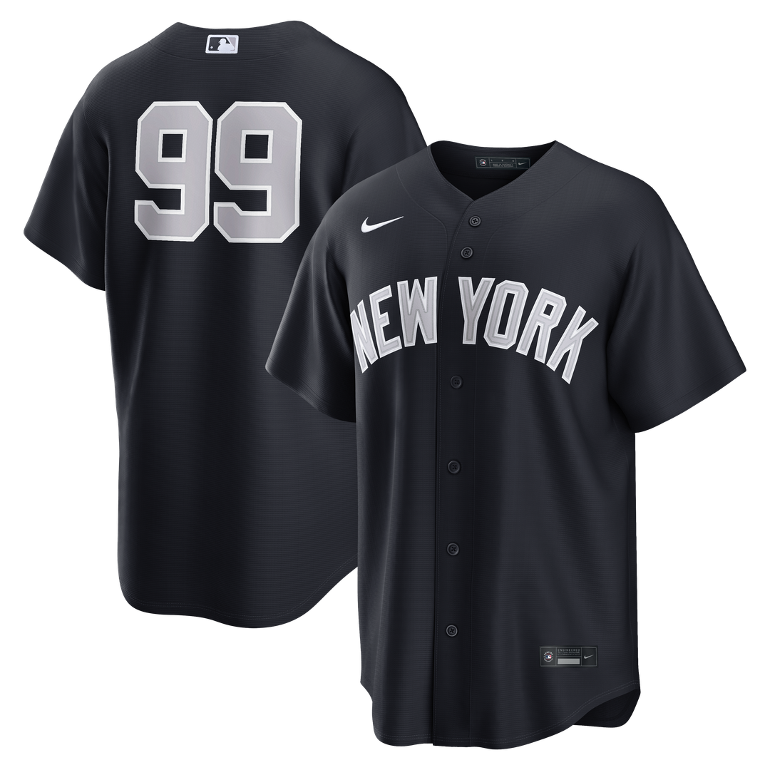 New York Yankees Nike Navy Replica MLB baseball jersey