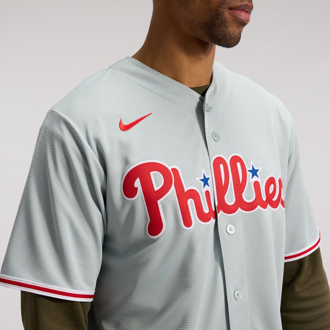 Philadelphia Phillies Nike Replica Jersey Gray