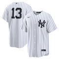 New York Yankees Nike White Replica MLB baseball jersey