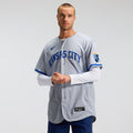 Kansas City Royals Nike Gray Authentic MLB baseball jersey