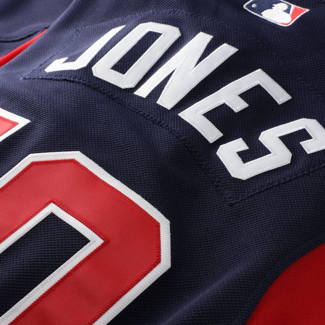 Atlanta Braves Mitchell & Ness Authentic Jersey Navy