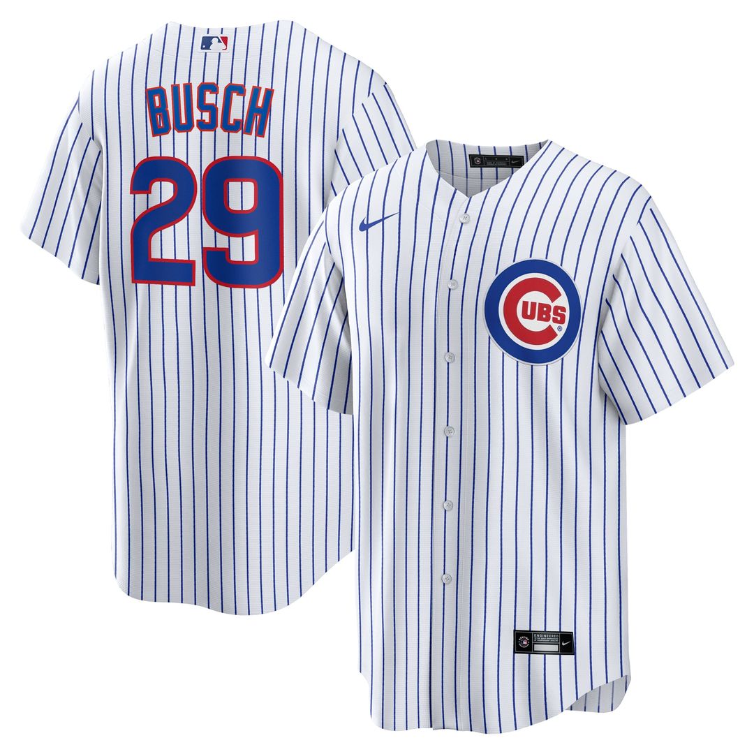 Chicago Cubs Nike White Replica MLB baseball jersey