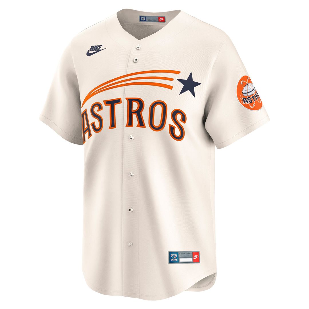 Houston Astros Nike Jersey Cream