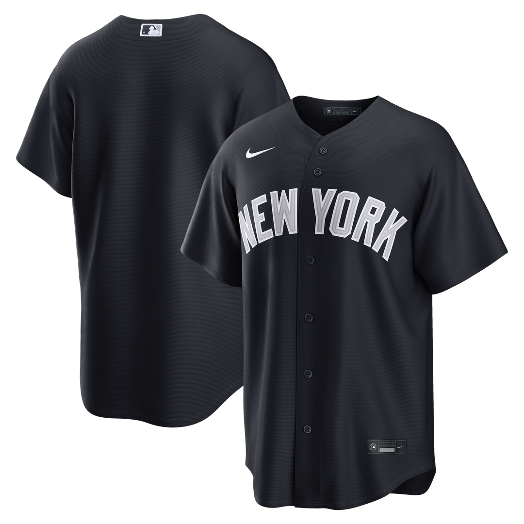 New York Yankees Nike Navy Replica MLB baseball jersey