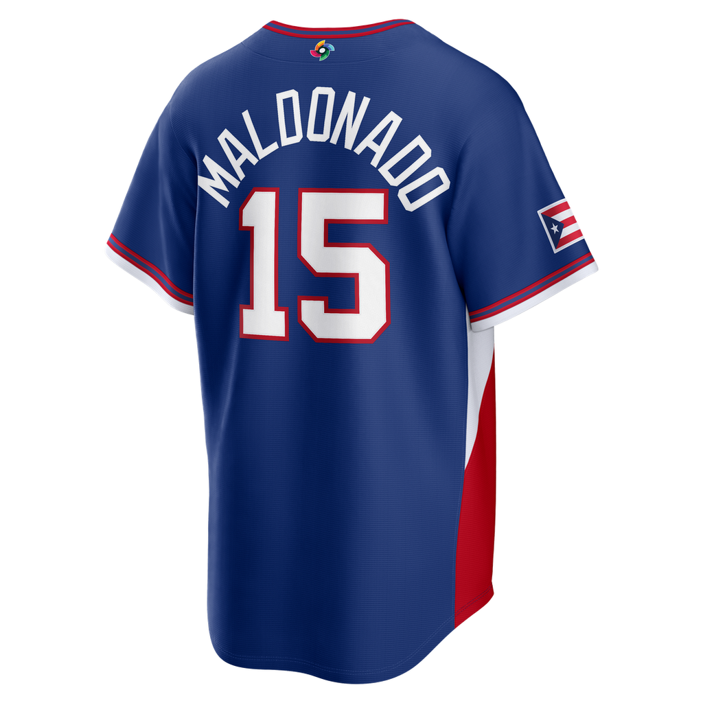 Puerto Rico Baseball Nike Jersey Royal