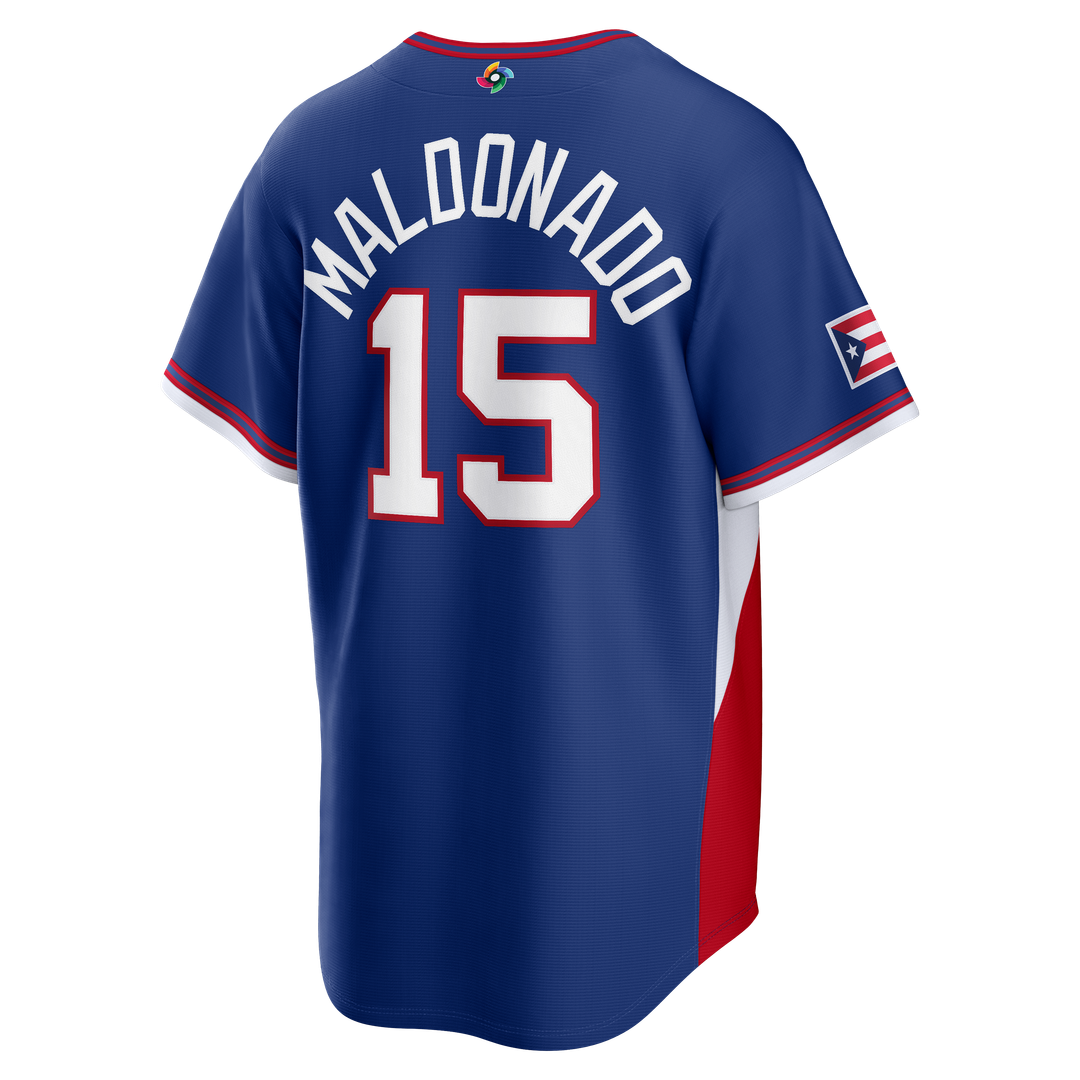 Puerto Rico Baseball Nike Jersey Royal