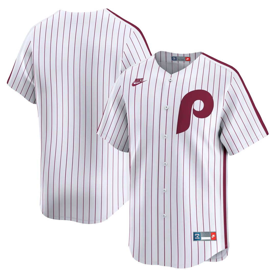 Philadelphia Phillies Nike White MLB baseball jersey
