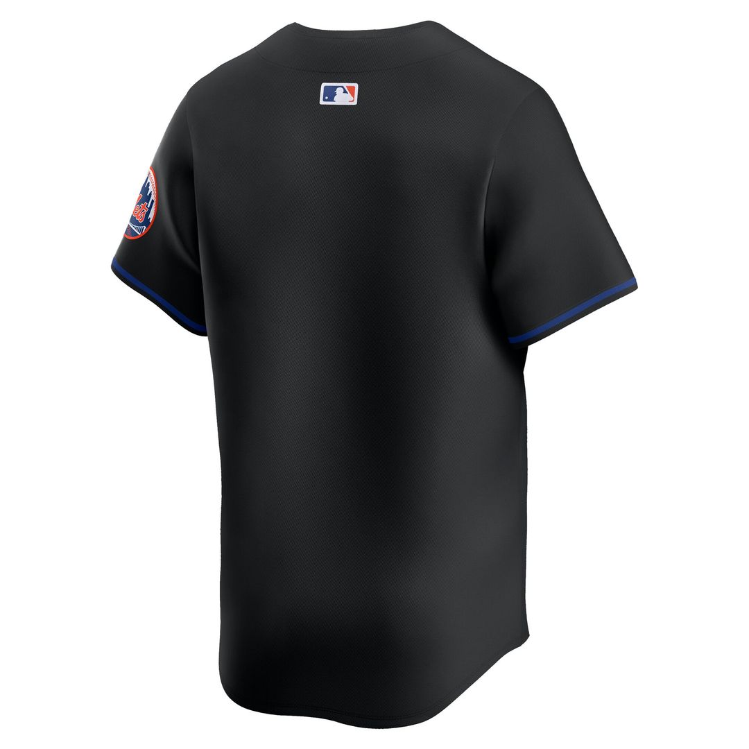 New York Mets Nike Authentic Jersey Black