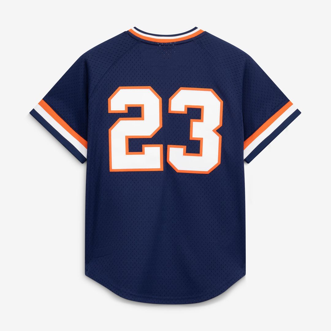 Detroit Tigers Mitchell & Ness Authentic Jersey Navy