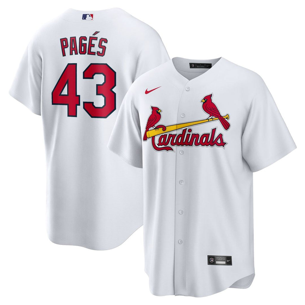 St. Louis Cardinals Nike White Replica MLB baseball jersey