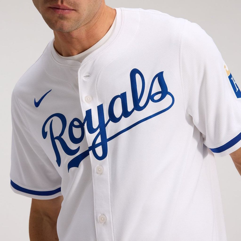 Kansas City Royals Nike Authentic Jersey White