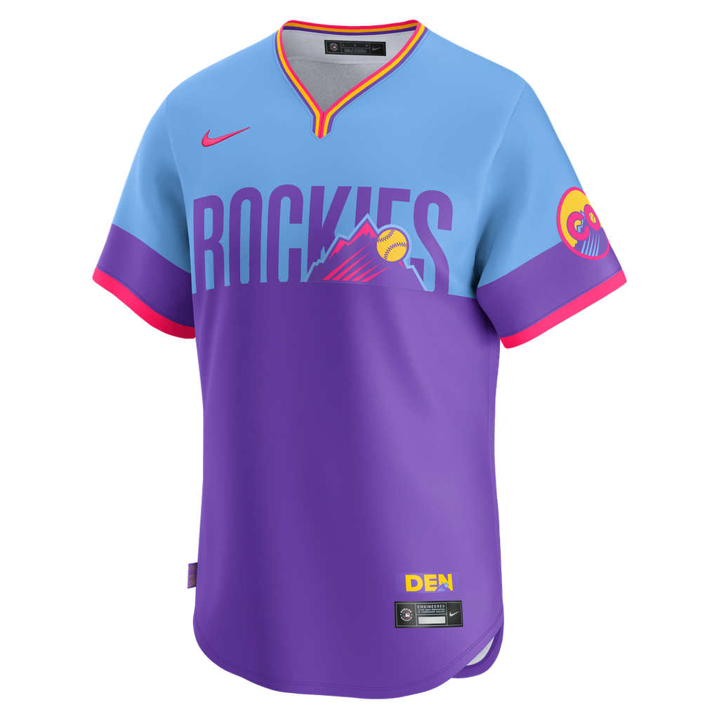 Colorado Rockies Nike Jersey Blue