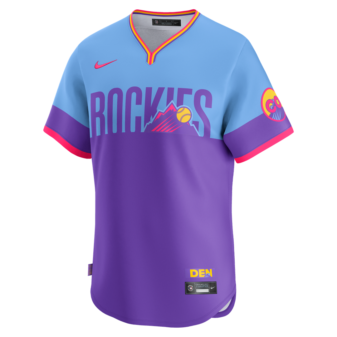 Colorado Rockies Nike Jersey Blue