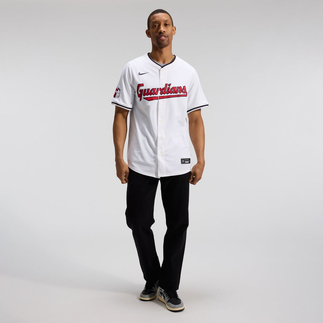 Cleveland Guardians Nike Jersey White