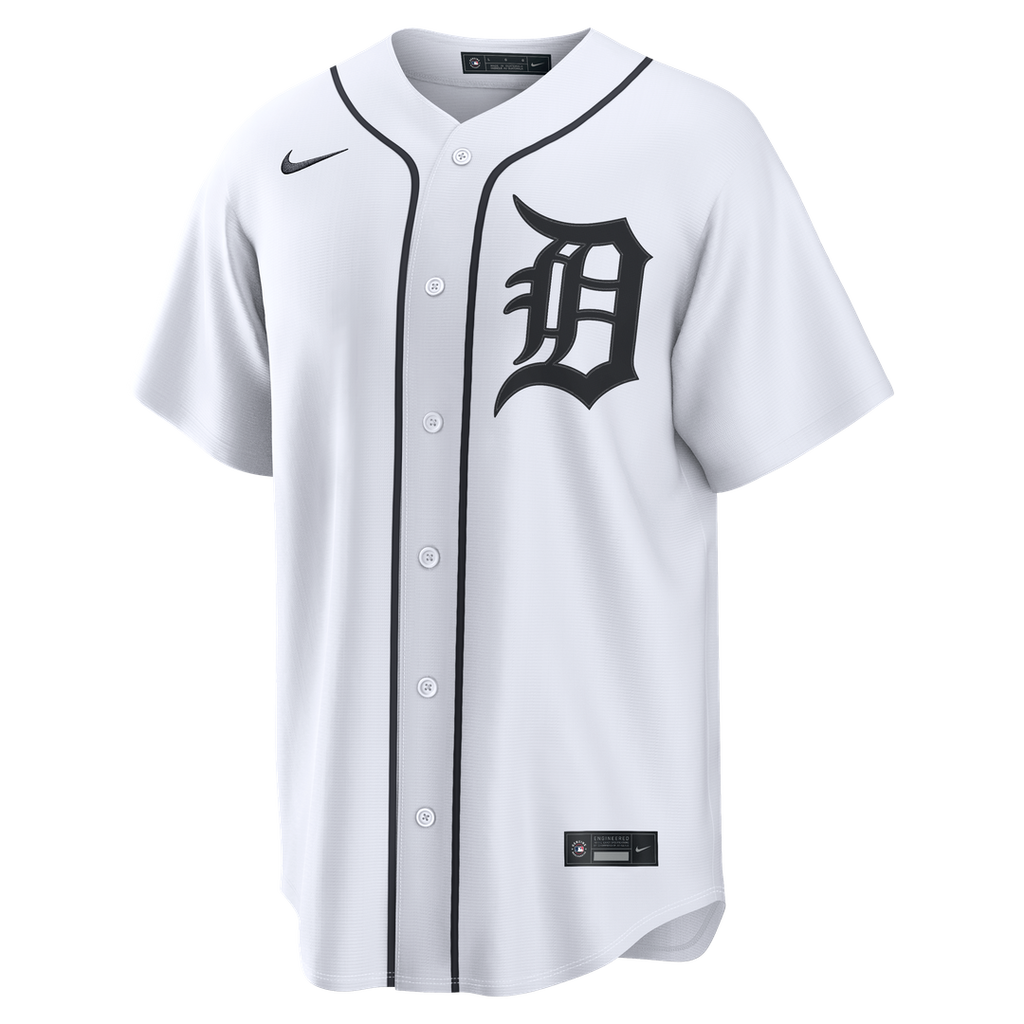 Detroit Tigers Nike Replica Jersey White