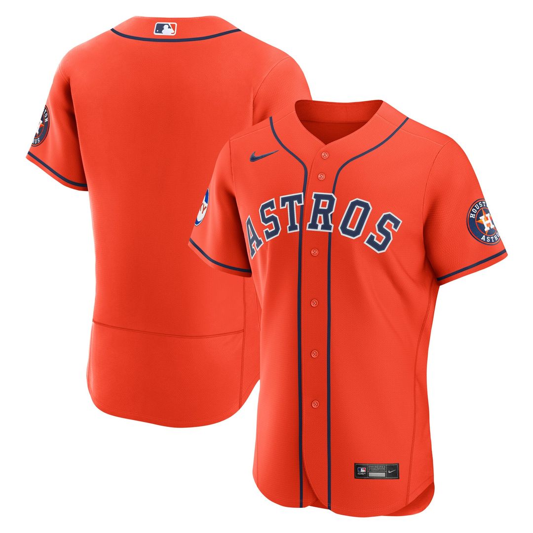 Houston Astros Nike Authentic Jersey Orange