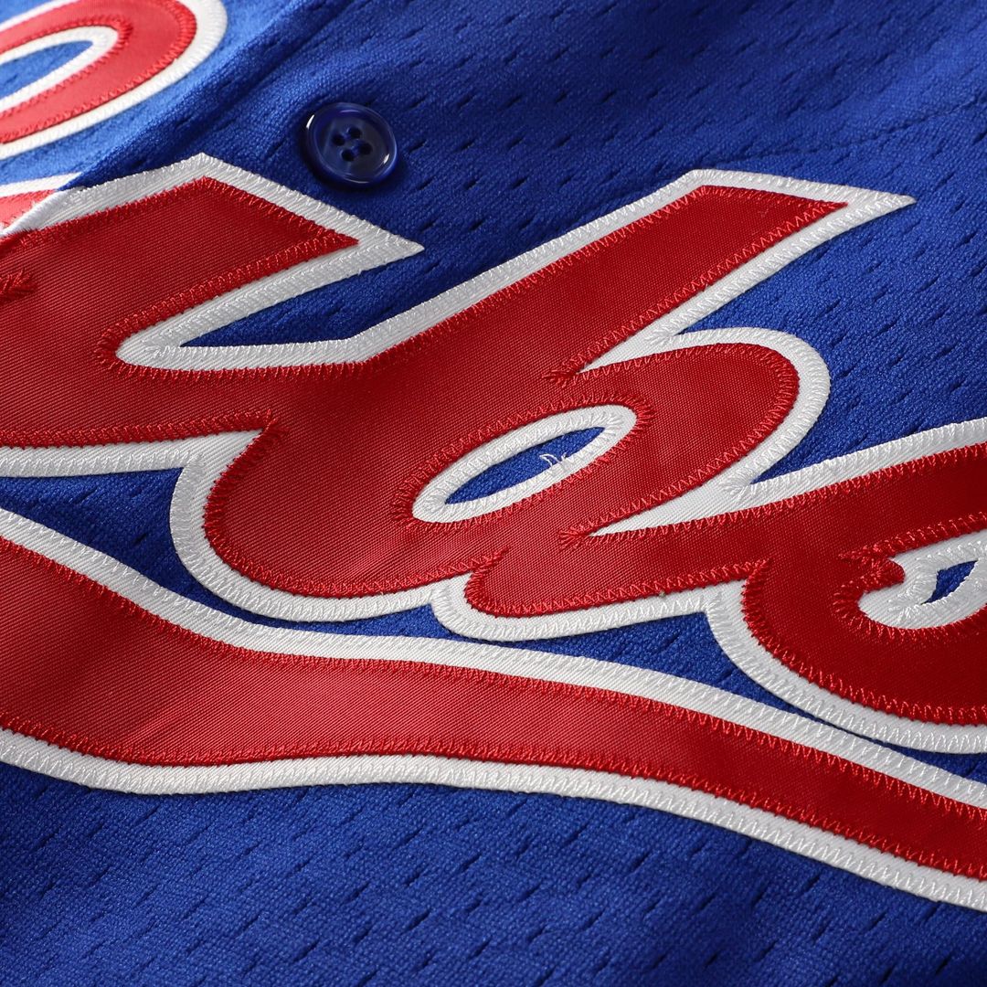 Chicago Cubs Mitchell & Ness Jersey Royal