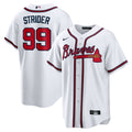 Atlanta Braves Nike White Replica MLB baseball jersey