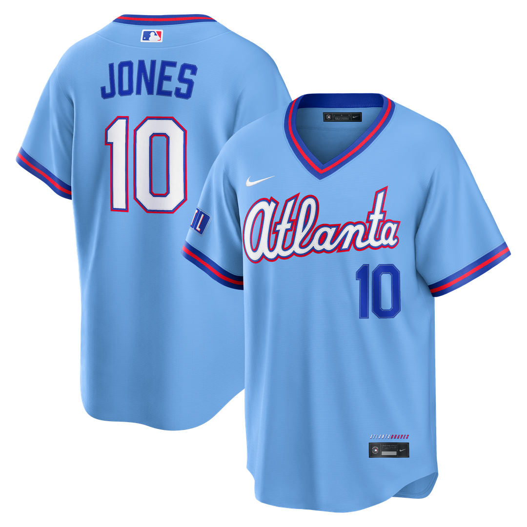 Atlanta Braves Nike Blue MLB baseball jersey
