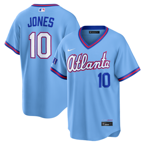 Atlanta Braves Nike Blue MLB baseball jersey