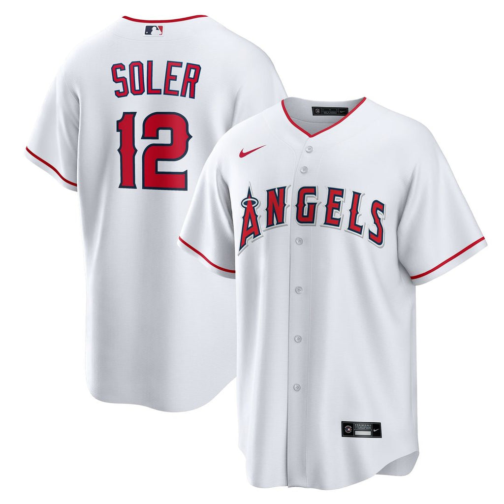 Los Angeles Angels Nike White Replica MLB baseball jersey
