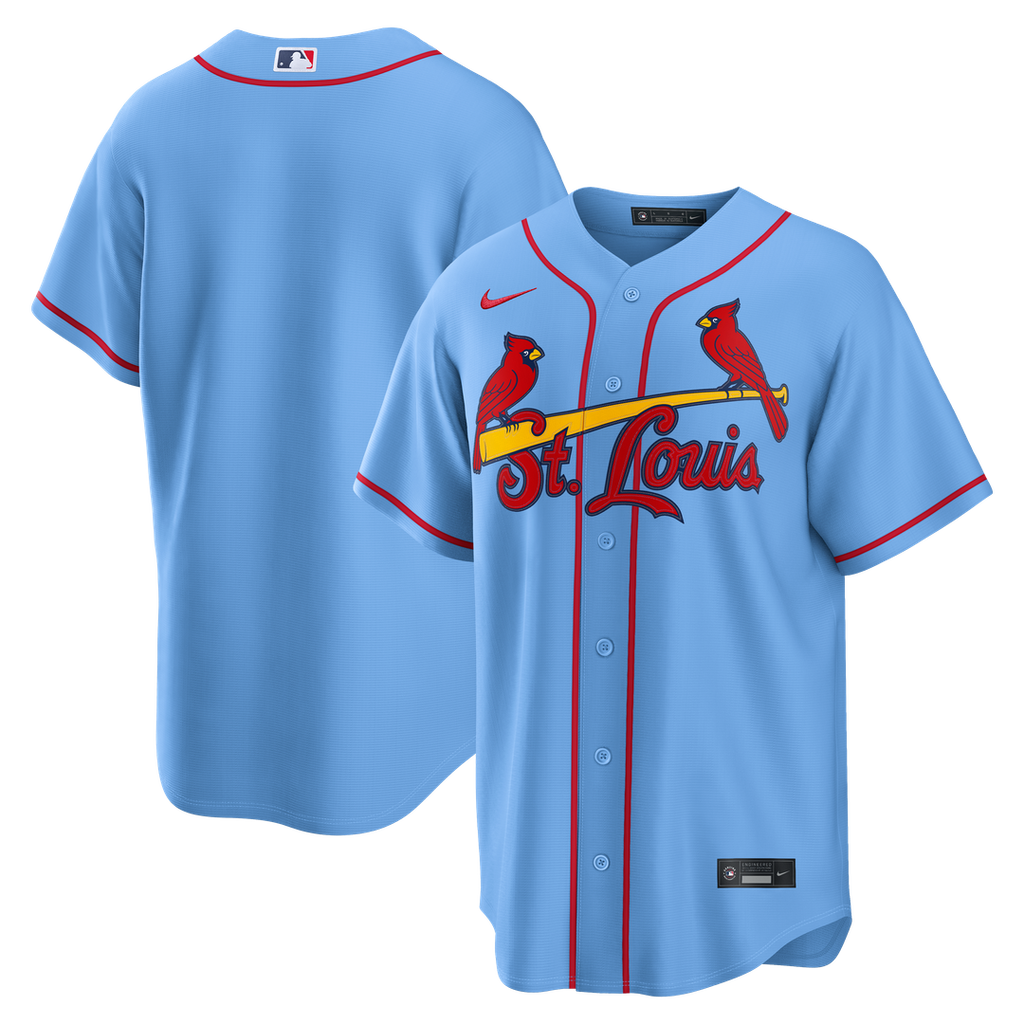 St. Louis Cardinals Nike Blue Replica MLB baseball jersey
