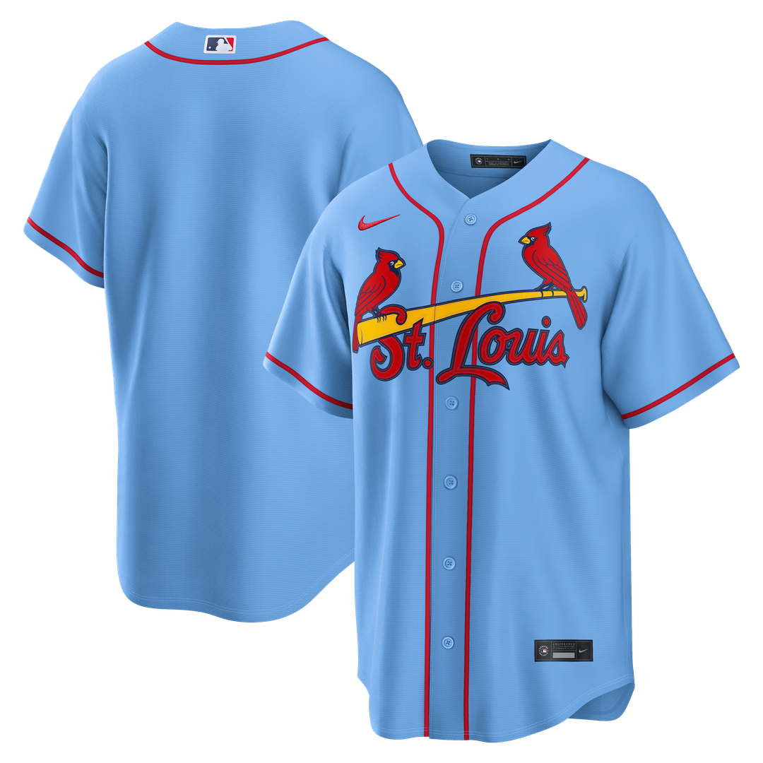 St. Louis Cardinals Nike Blue Replica MLB baseball jersey