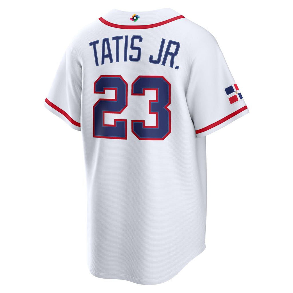 Dominican Republic Baseball Nike Jersey White
