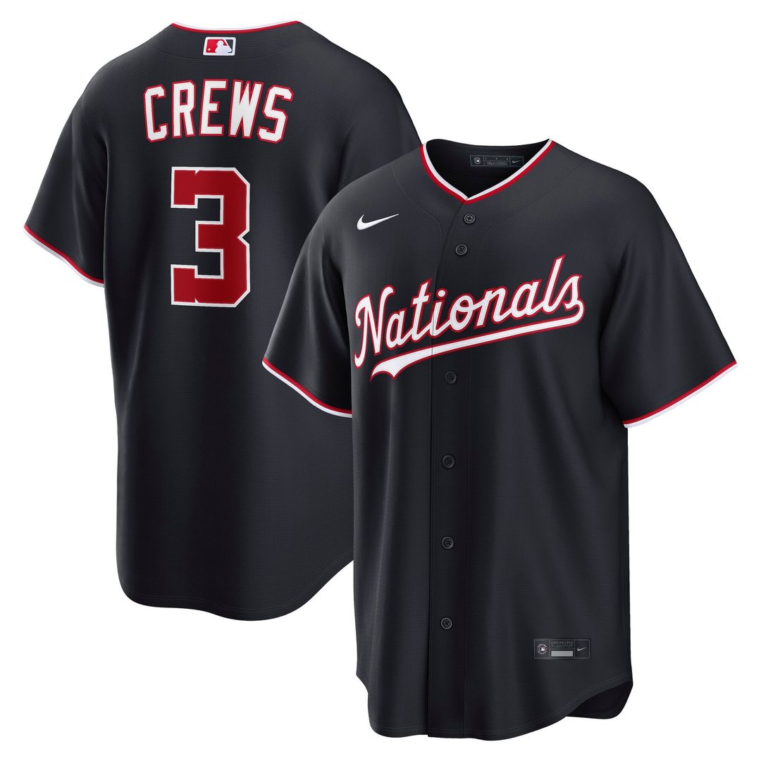 Washington Nationals Nike Replica Jersey Gray
