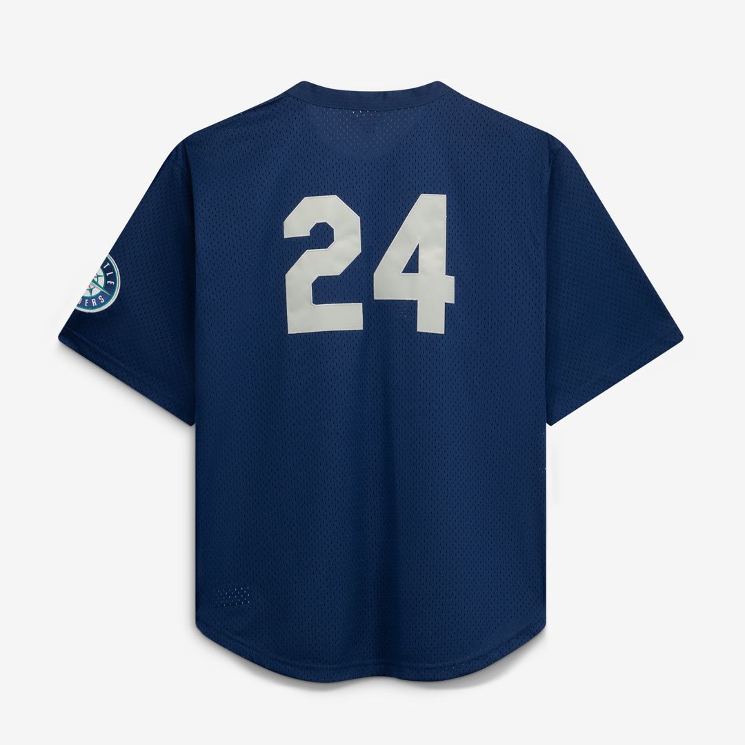 Seattle Mariners Mitchell & Ness Authentic Jersey Navy