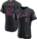 New York Mets Nike Authentic Jersey Black