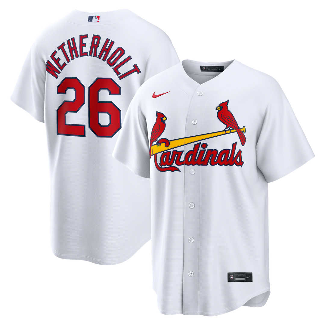 St. Louis Cardinals Nike White Replica MLB baseball jersey