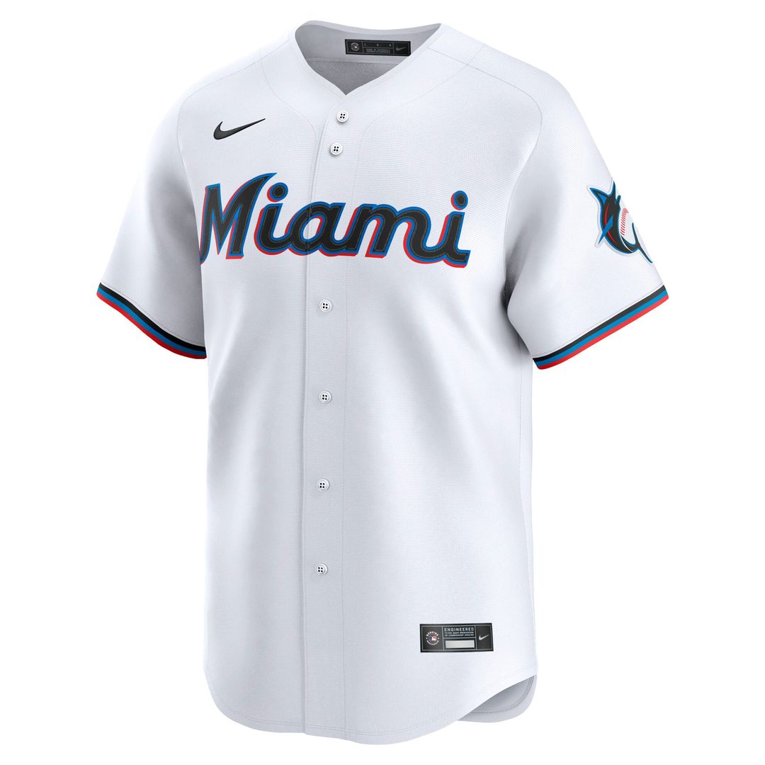 Miami Marlins Nike Replica Jersey White