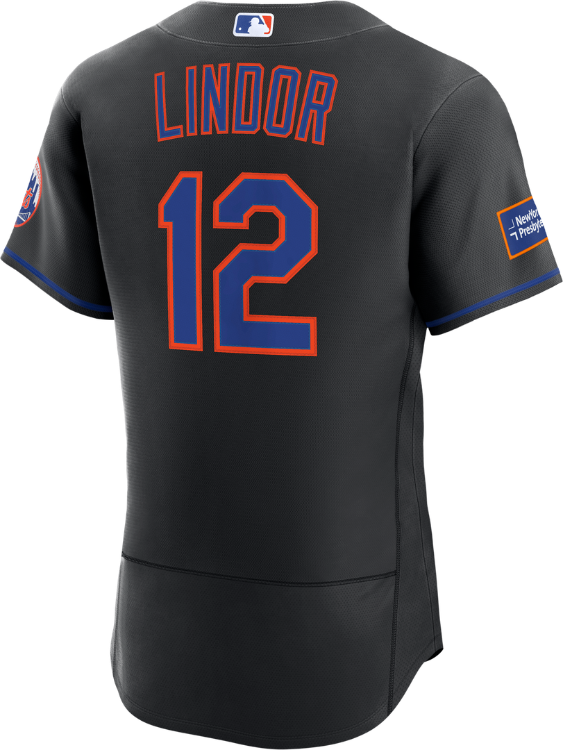 New York Mets Nike Authentic Jersey Black