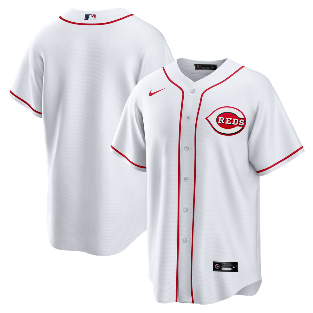 Cincinnati Reds Nike White Replica MLB baseball jersey