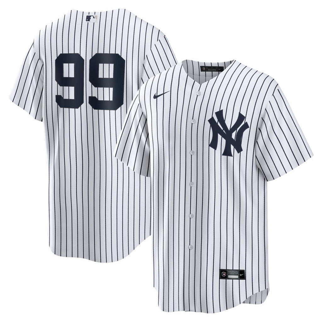 New York Yankees Nike White Replica MLB baseball jersey
