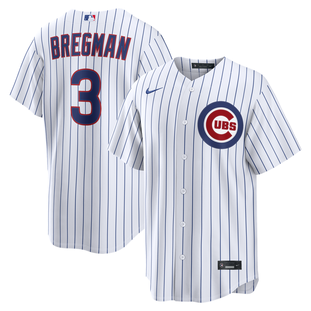 Chicago Cubs Nike White Replica MLB baseball jersey