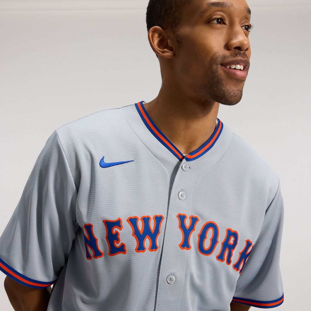 New York Mets Nike Replica Jersey Gray